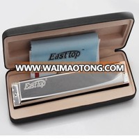 T28-1 EASTTOP 28 holes professional tremolo harmonica